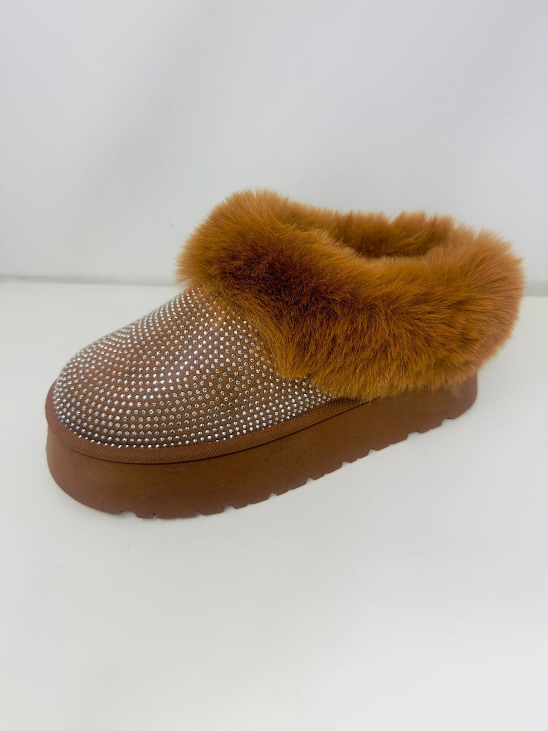 Stylish Platform Ankle Boots with Embellishments