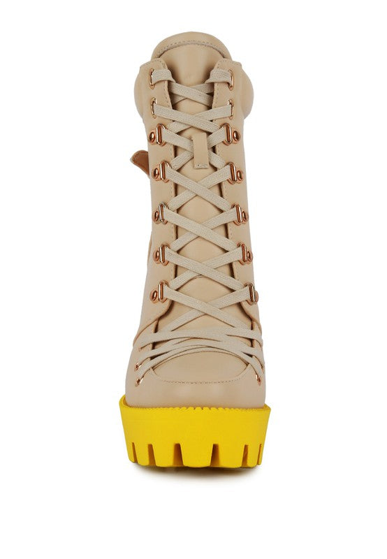 Cushion Collared Biker Boot