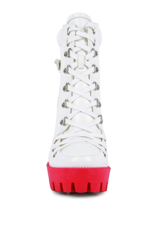 Cushion Collared Biker Boot