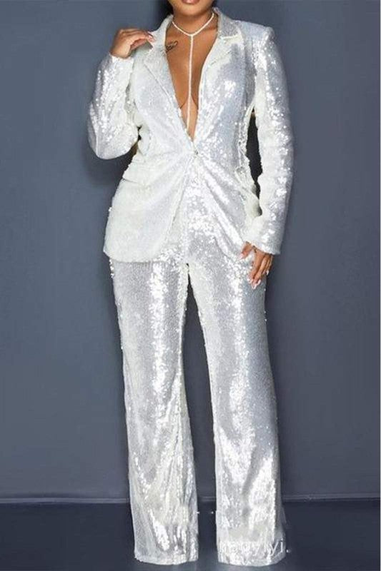 Sadie - Sequin Pant Set