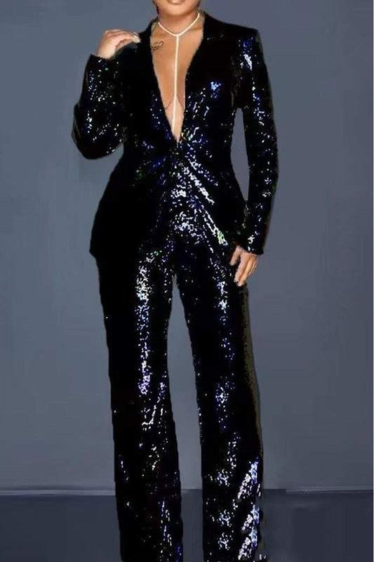 Sadie - Sequin Pant Set