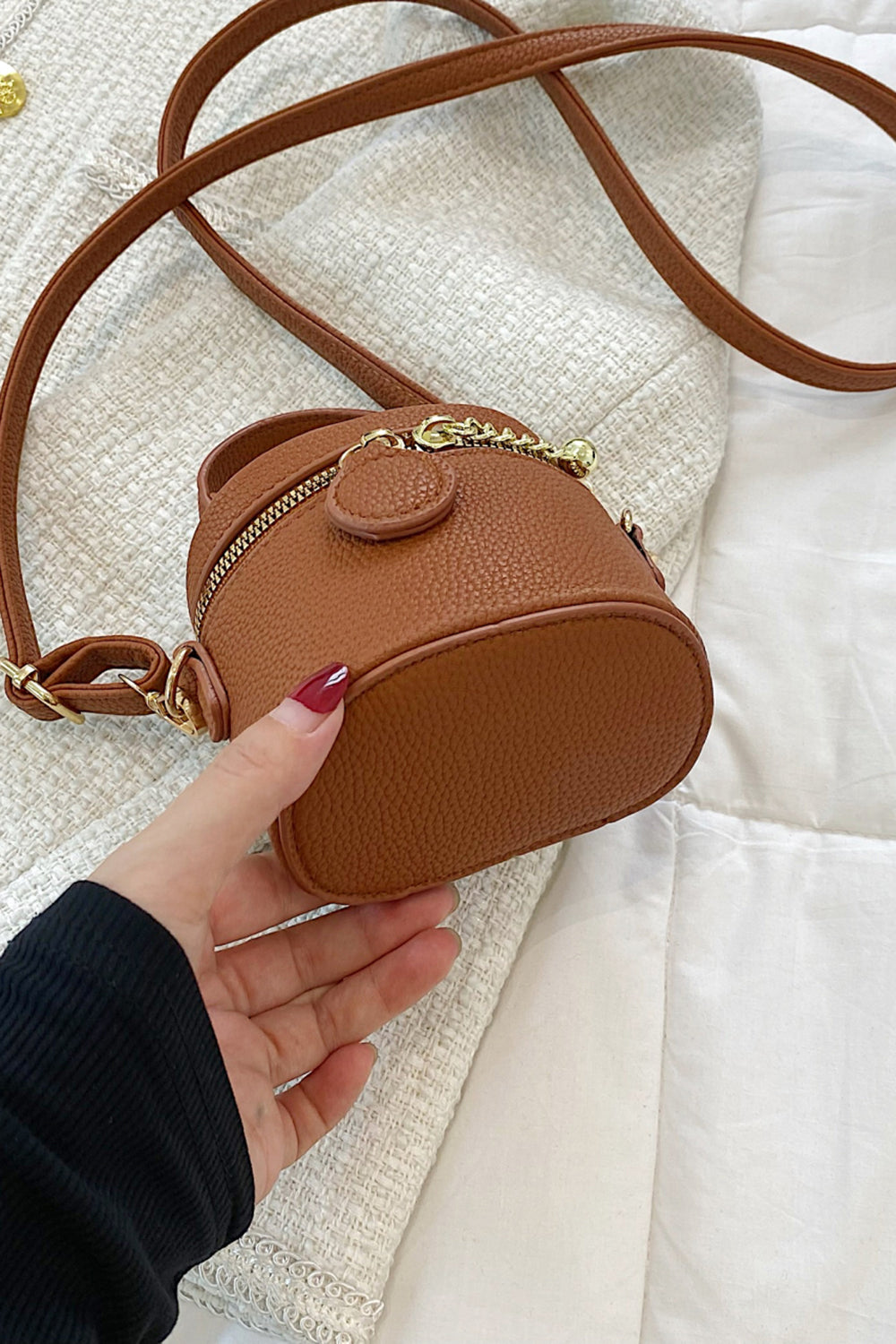 Stylish Mini PU Leather Shoulder Bag