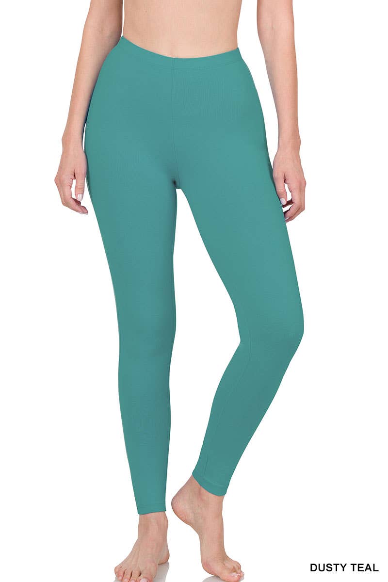 Cotton Full Length Leggings