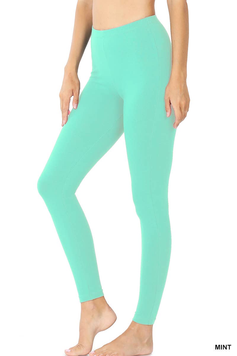 Cotton Full Length Leggings