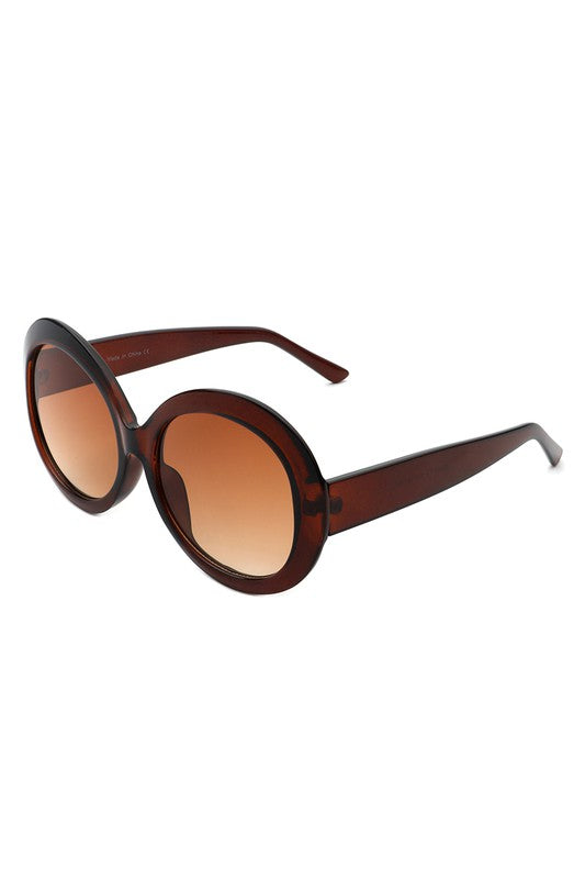 Oversize Round Sunglasses