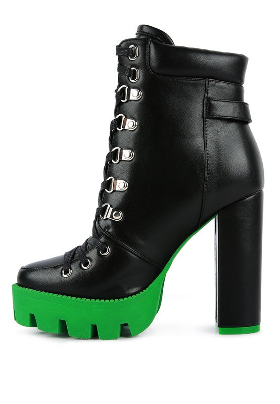 Cushion Collared Biker Boot