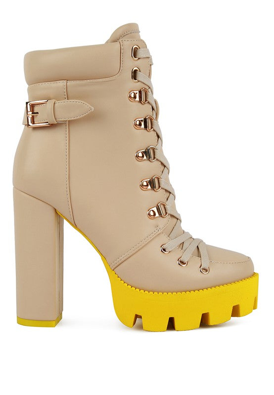 Cushion Collared Biker Boot