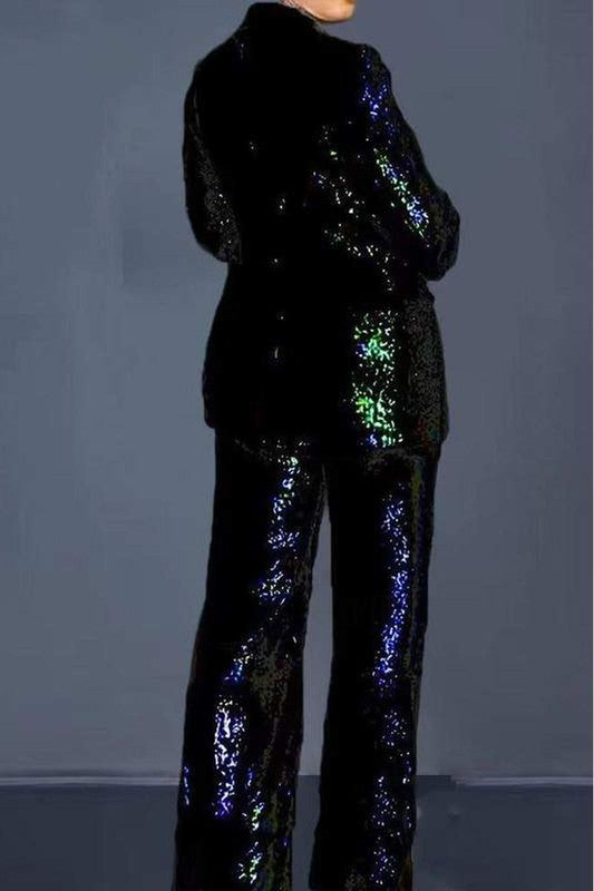 Sadie  - Sequin Pant Set