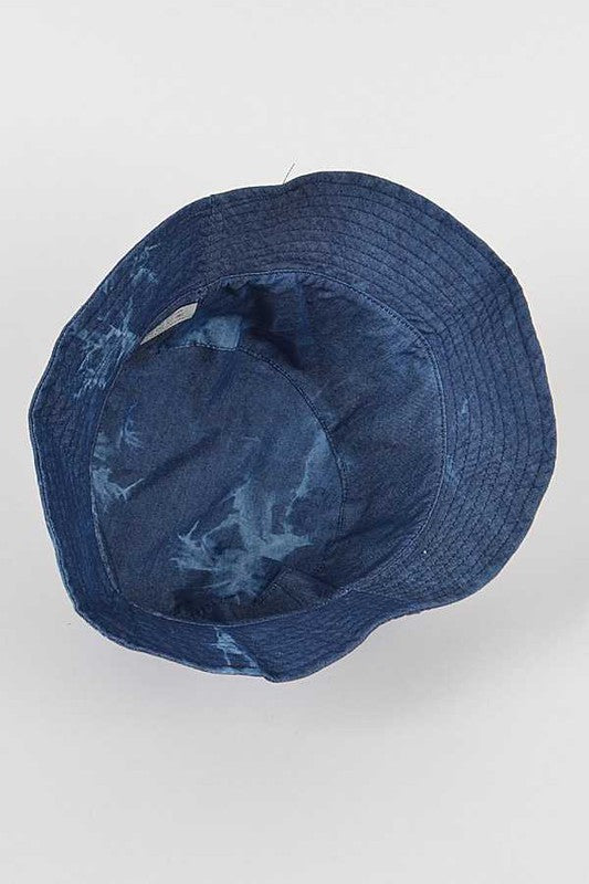 Light Weight Washed Denim Bucket Hat