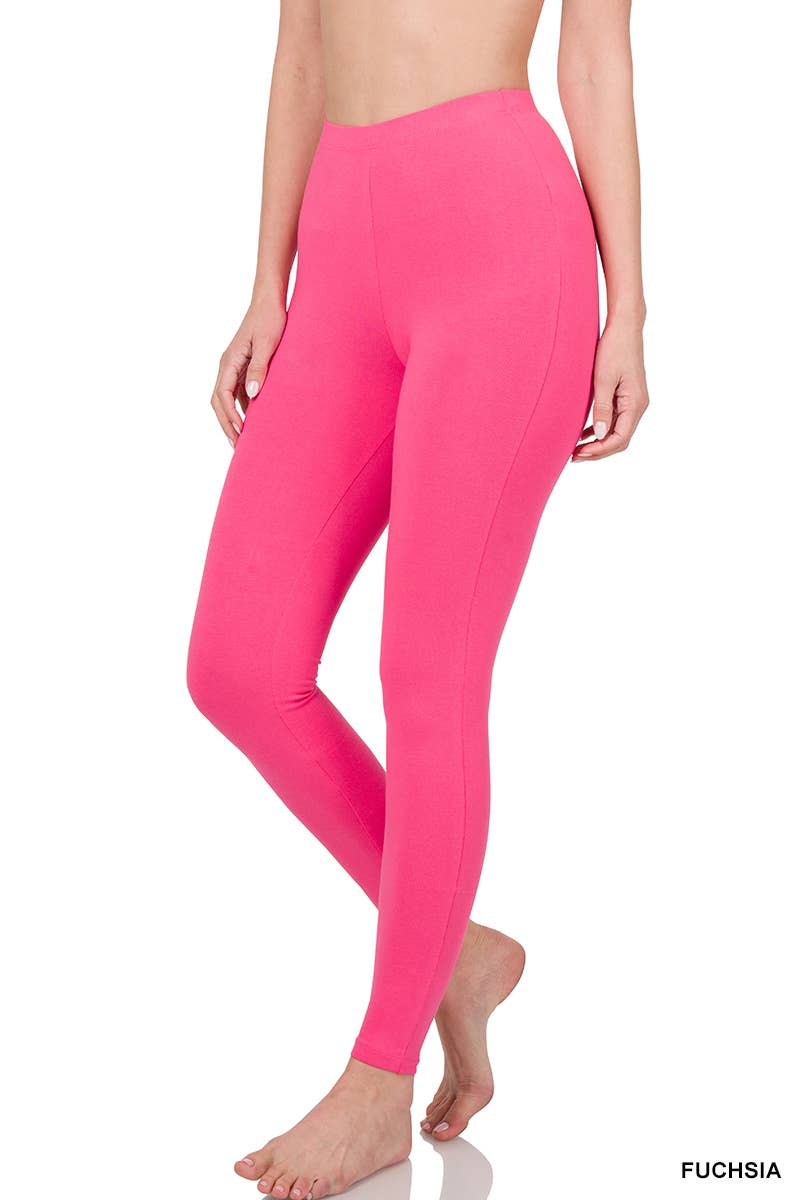 Cotton Full Length Leggings