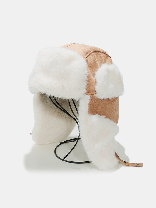 Cozy Faux Suede Winter Earmuffs with Thermal Insulation