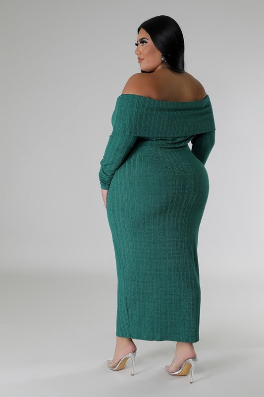 Strapless Long Sleeve Off-the-Shoulder Dress "PRE-ORDER"