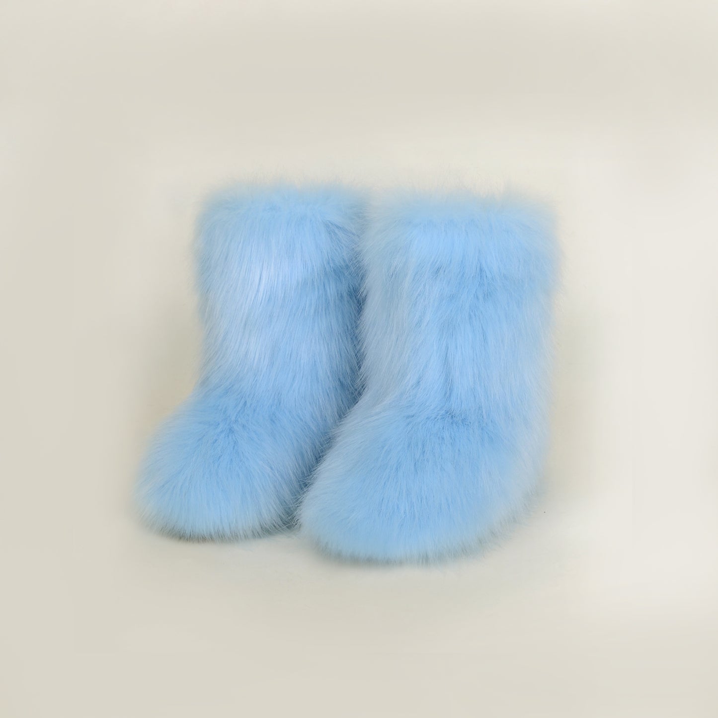 Cozy Thermal Fuzzy Flat Platform Boots