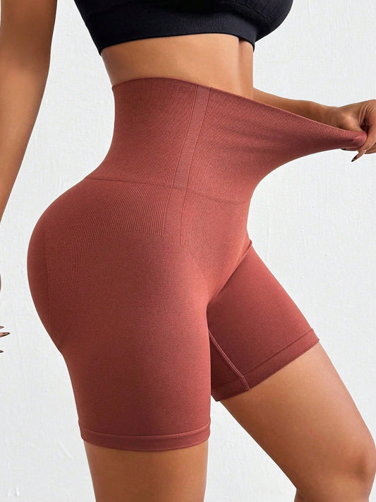 Seamless High Waist Performance Shorts