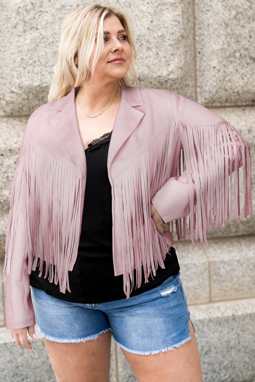 Statement-Making Fringe Jacket