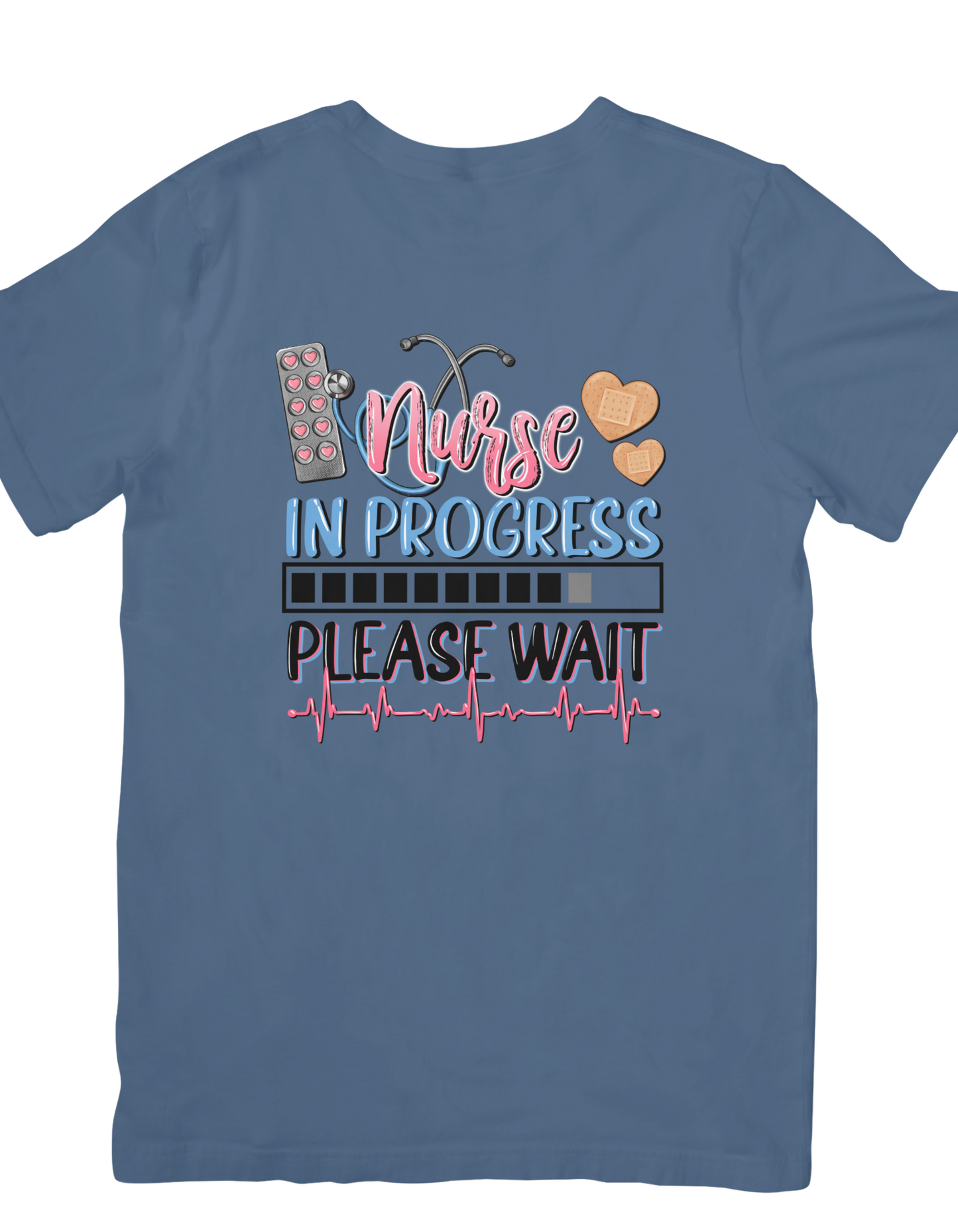Nurse In Progress Long Sleeve T-Shirt
