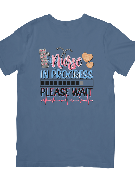 Nurse In Progress Long Sleeve T-Shirt