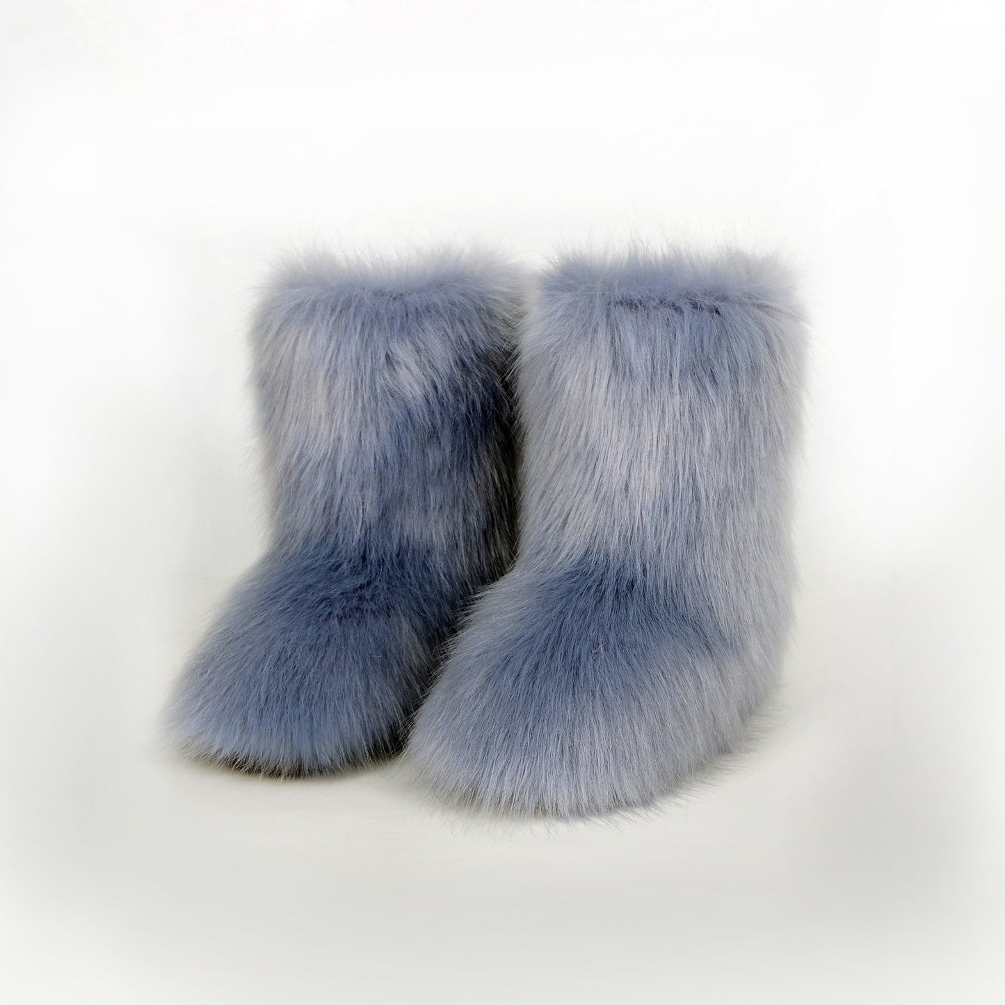 Cozy Thermal Fuzzy Flat Platform Boots