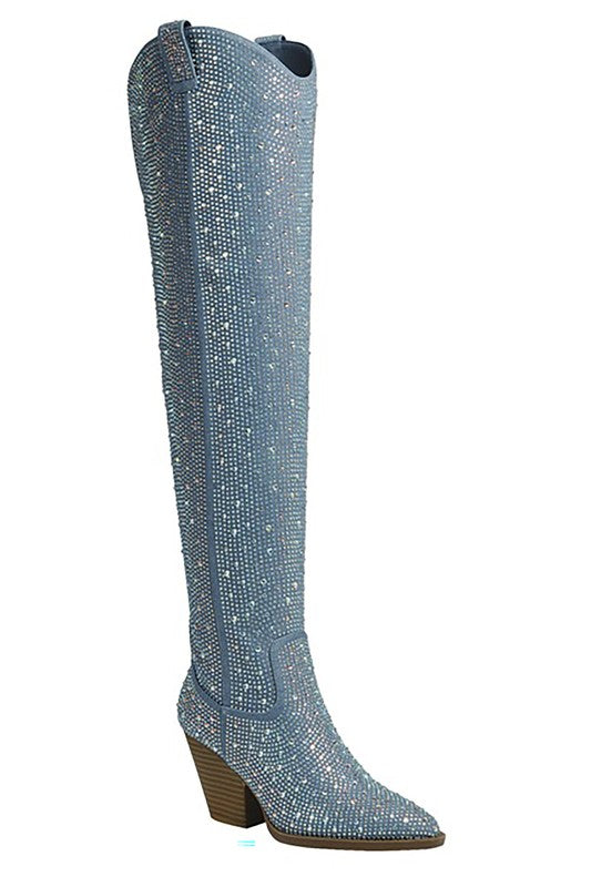 Rhinestone, Western Boots