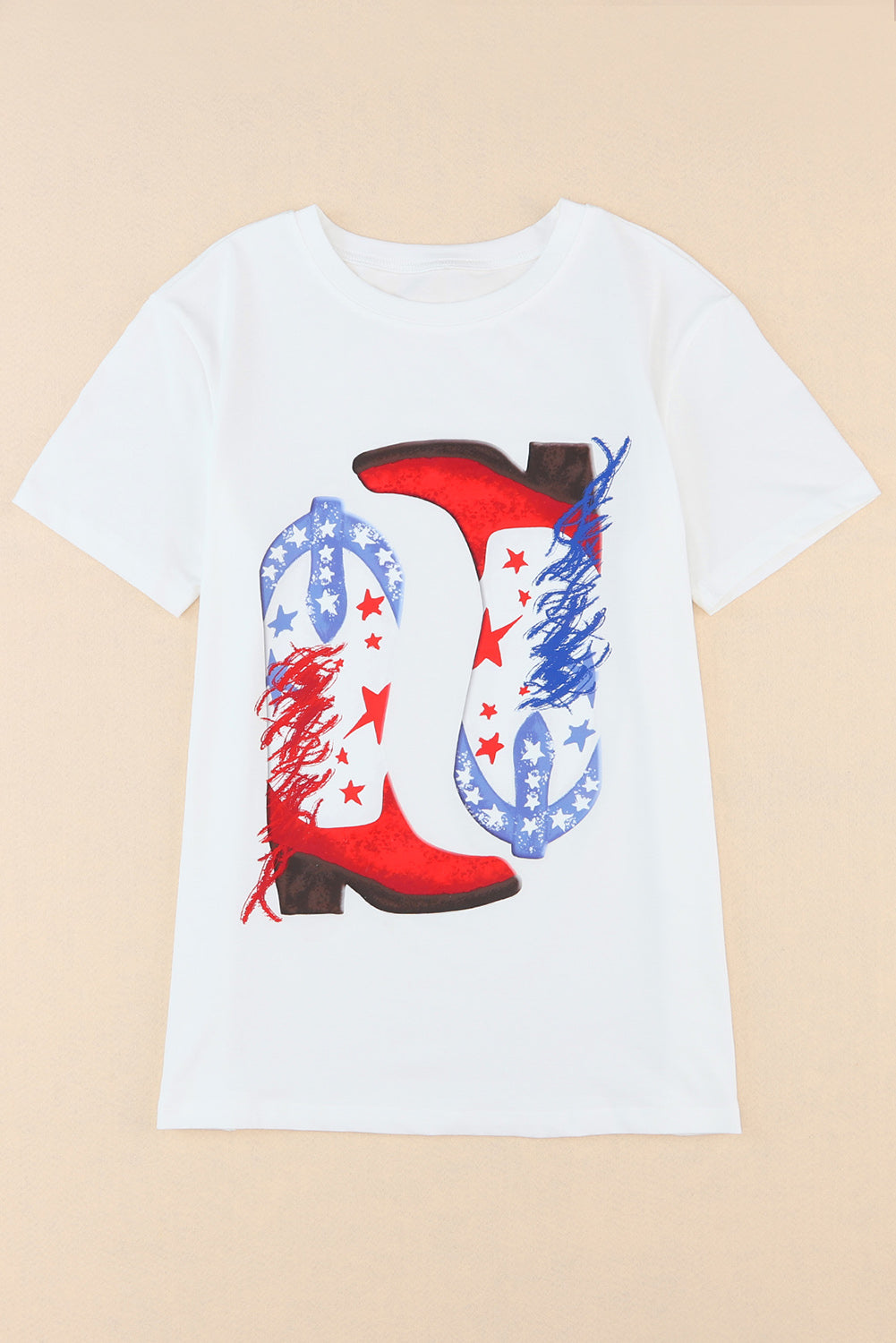 Stellar Western Boots Printed T-Shirt