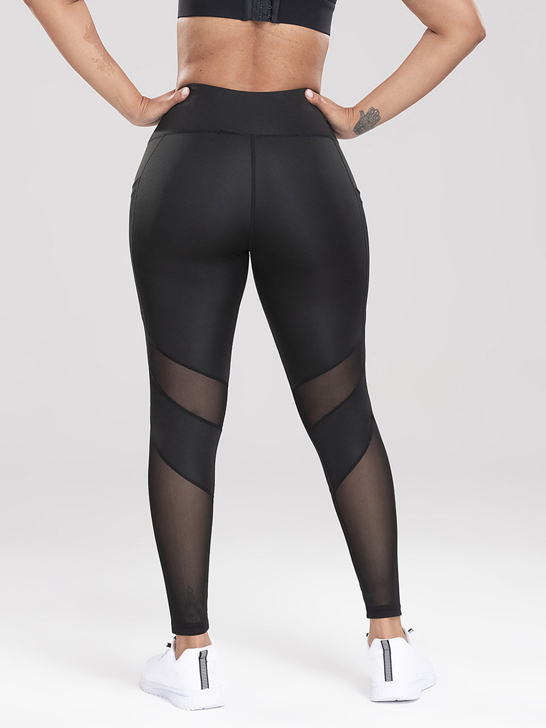 Active High Waist Leggings with Convenient Pockets