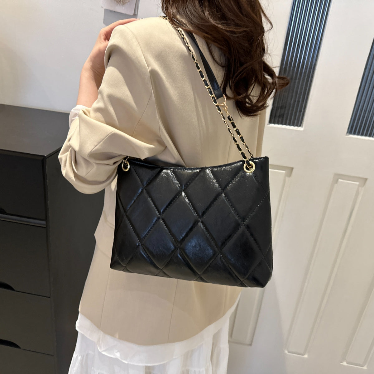 Stylish PU Leather Shoulder Bag