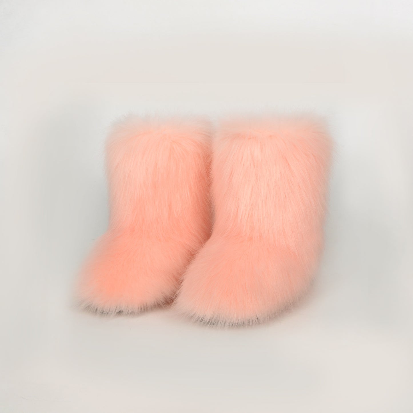 Cozy Thermal Fuzzy Flat Platform Boots