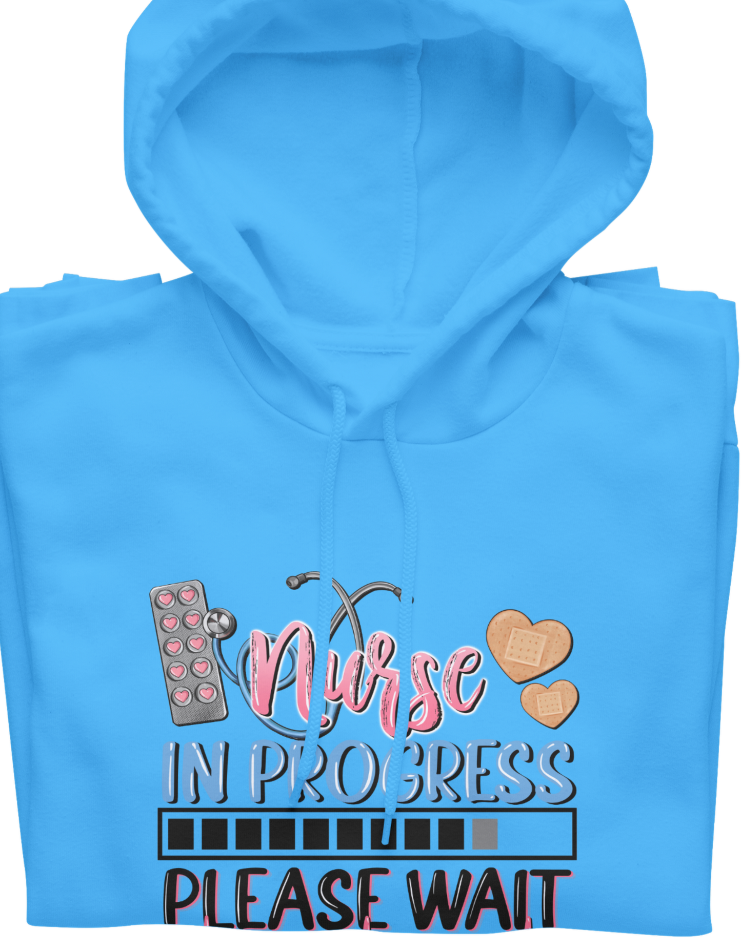 Nurse In Progress Hoodie-Crewneck Sweatshirt