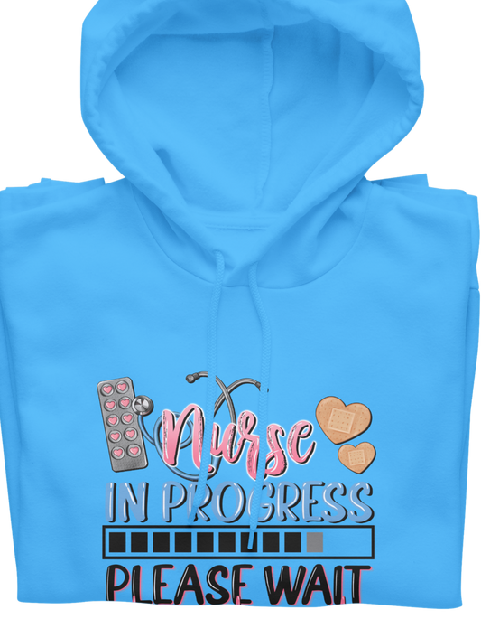 Nurse In Progress Hoodie-Crewneck Sweatshirt