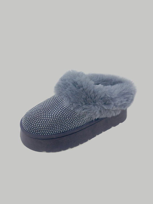 Trendy Platform Booties with Embellishments
