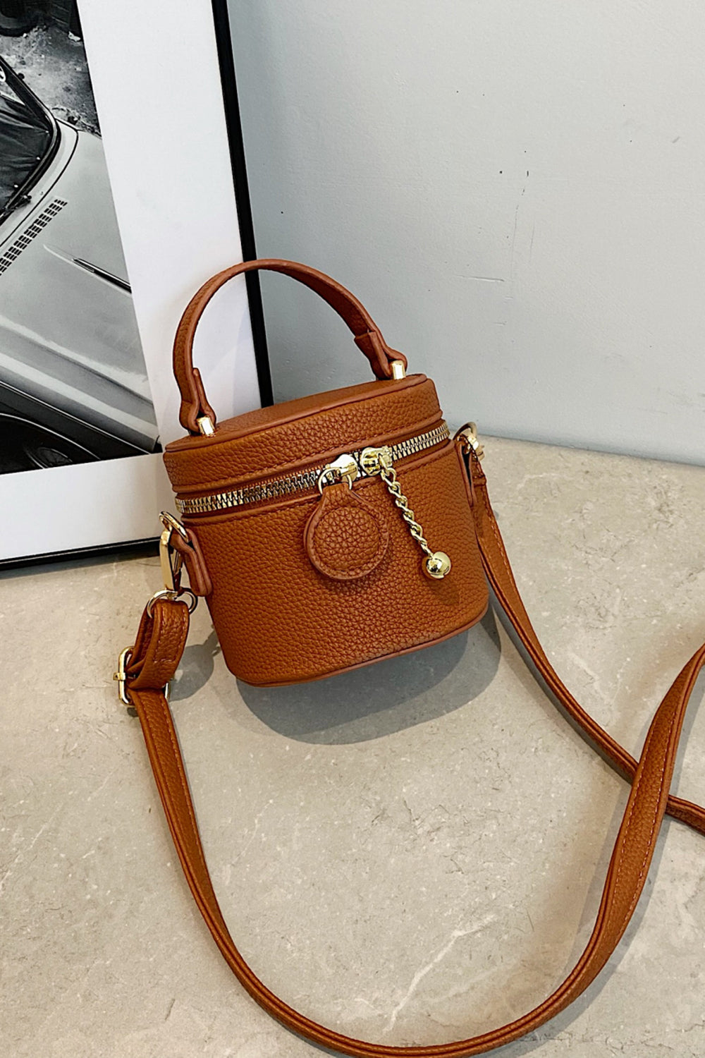 Stylish Mini PU Leather Shoulder Bag
