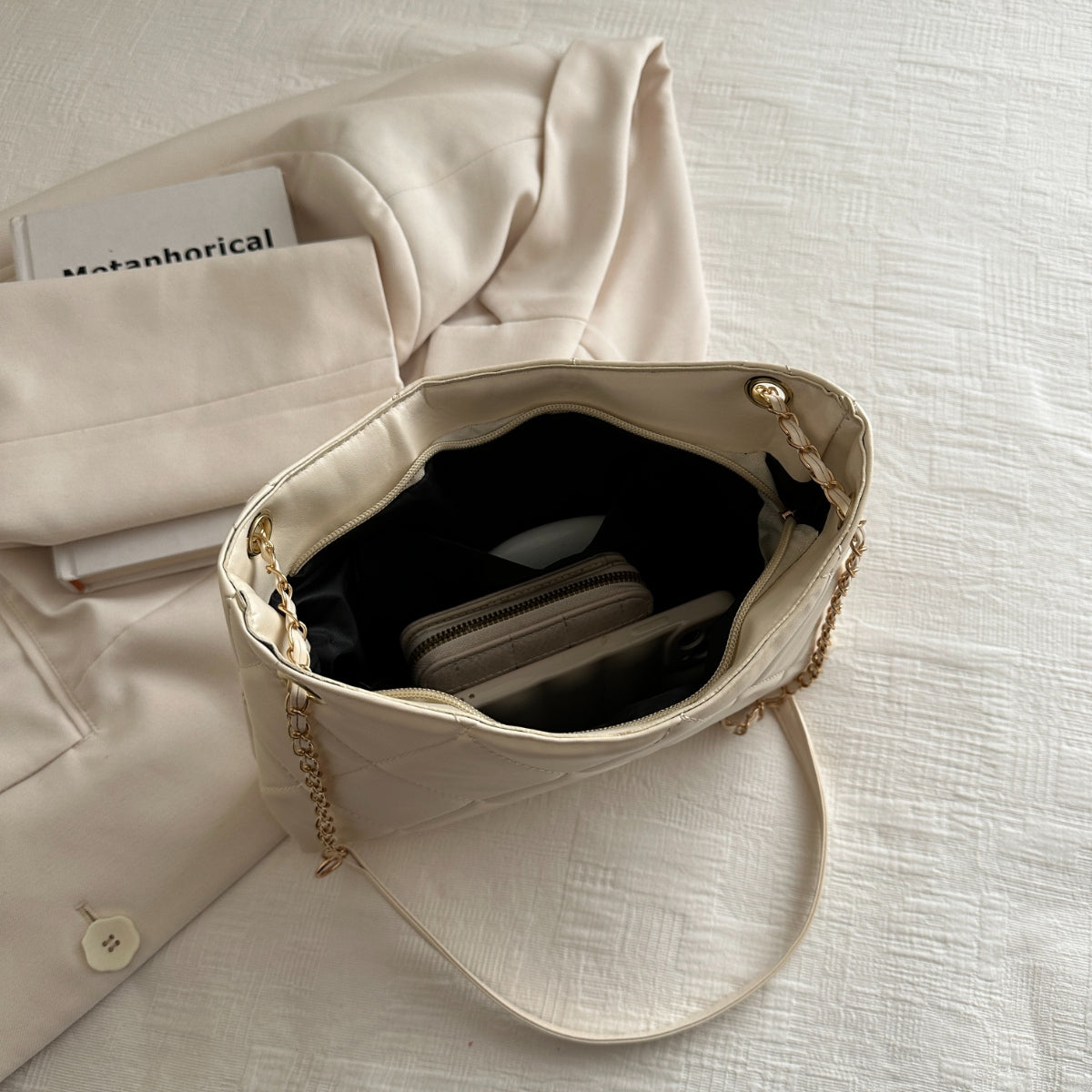 Stylish PU Leather Shoulder Bag