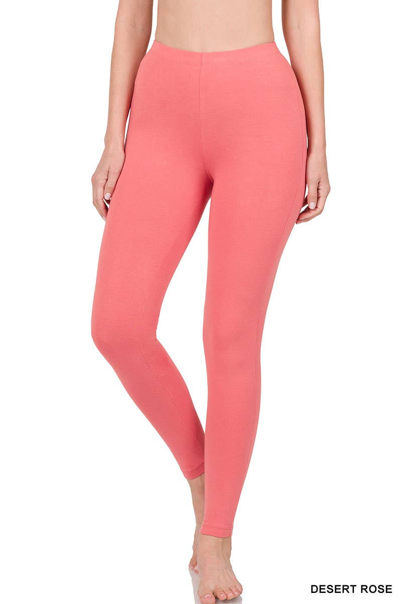 Cotton Full Length Leggings