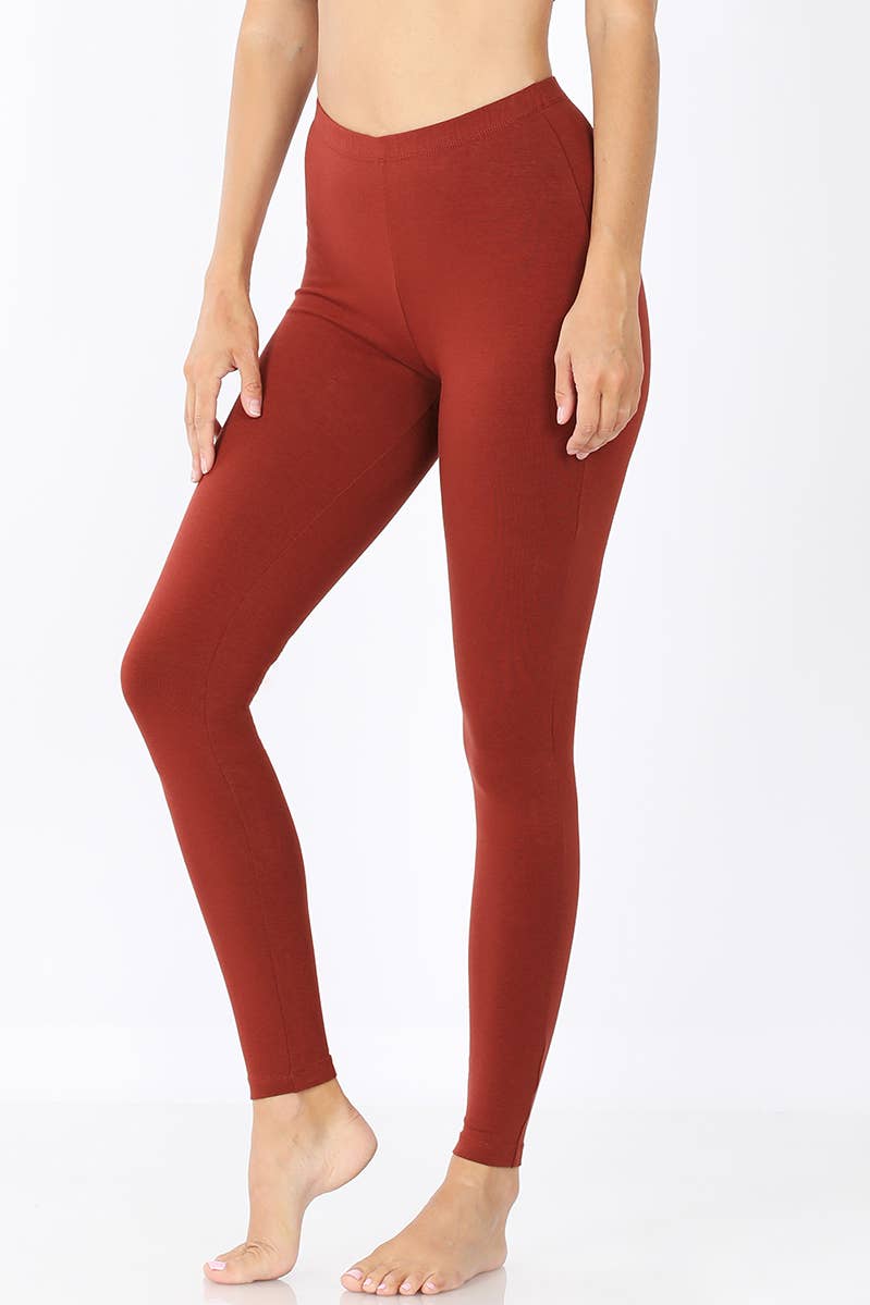 Cotton Full Length Leggings