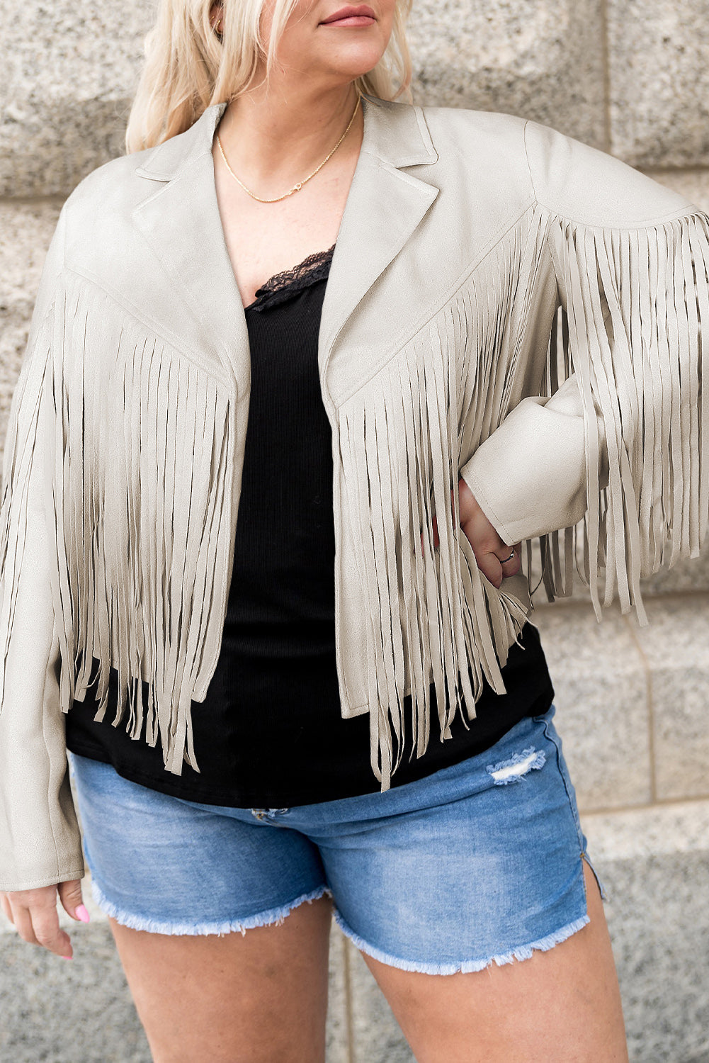 Statement-Making Fringe Jacket