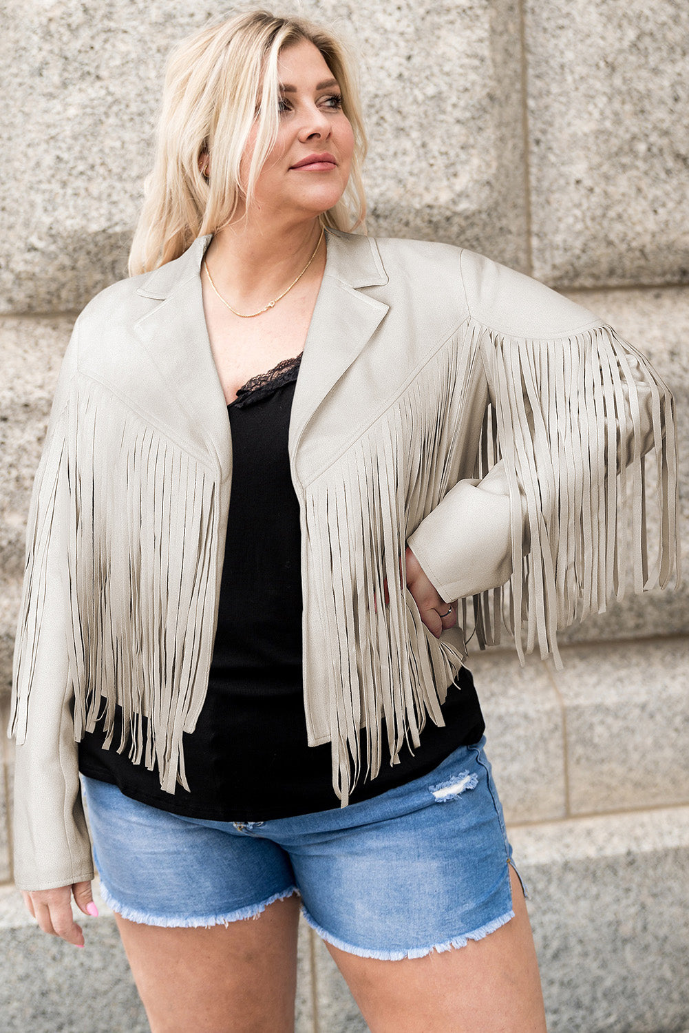 Statement-Making Fringe Jacket