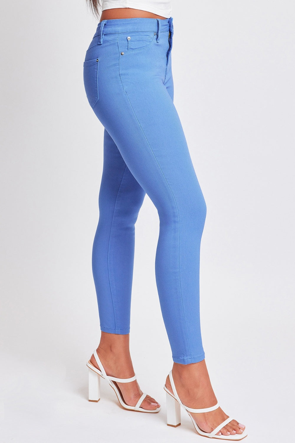 Mid-Rise Skinny Pants